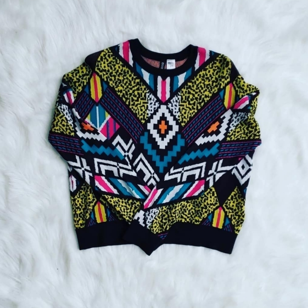 H&M Geometric sweater